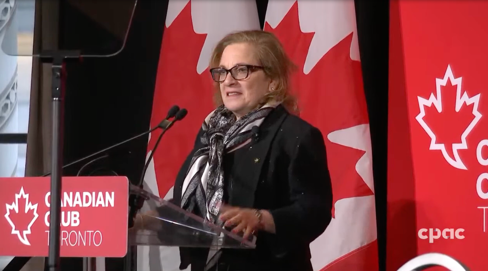 Lena Diab at Canada Club Toronto